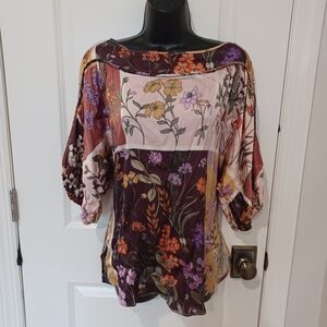 Eva Franco Floral Top, M